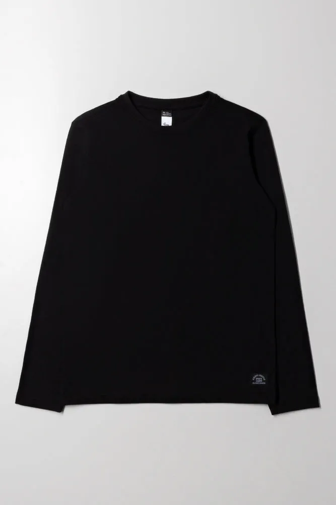 Long Sleeve T-Shirt Black sold by Ackermas