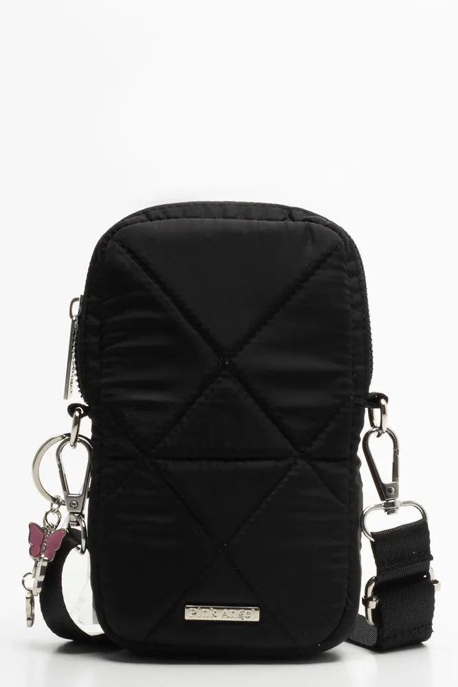 Multi Pocket Sling Bag Black sold by Ackermas