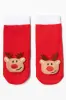 2 Pack Christmas Reindeer Socks Red sold by Ackermas