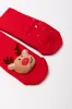 2 Pack Christmas Reindeer Socks Red sold by Ackermas