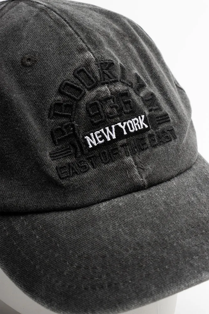 Brooklyn Peak Cap Charcoal sold by Ackermas product image thumbnail 3