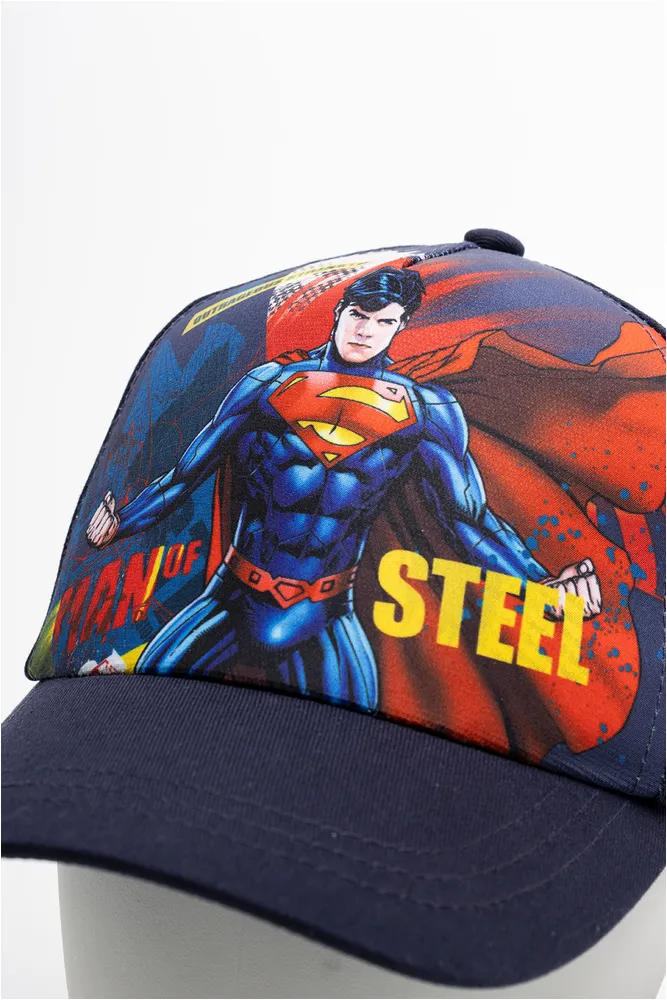 Superman Cap And Sunglasses Set Navy sold by Ackermas product image thumbnail 2