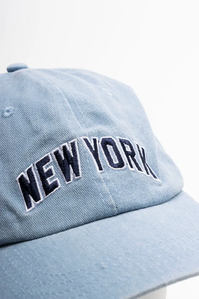 New York Peak Cap Indigo sold by Ackermas product image thumbnail 3