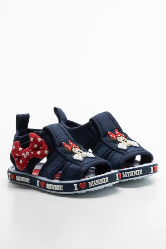 Minnie Mouse Sandal Navy sold by Ackermas