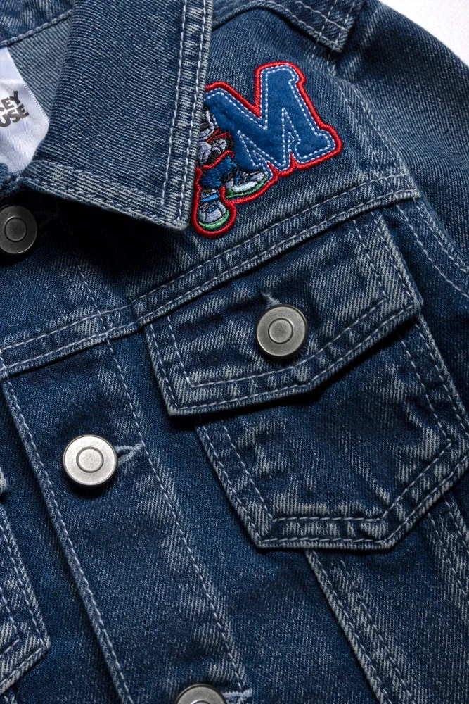 Mickey Denim Jacket Light Blue sold by Ackermas product image thumbnail 2