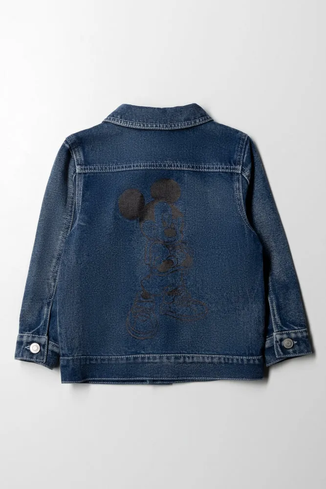 Mickey Denim Jacket Light Blue sold by Ackermas product image thumbnail 3