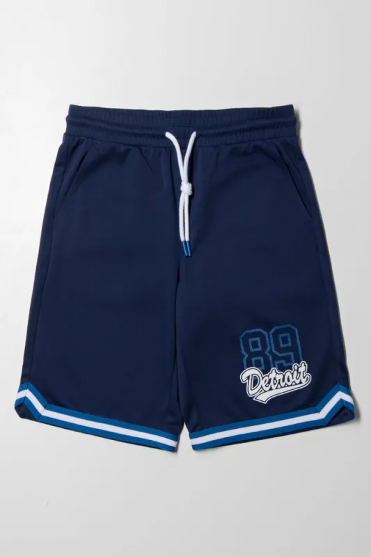 Basketball Short Navy sold by Ackermas
