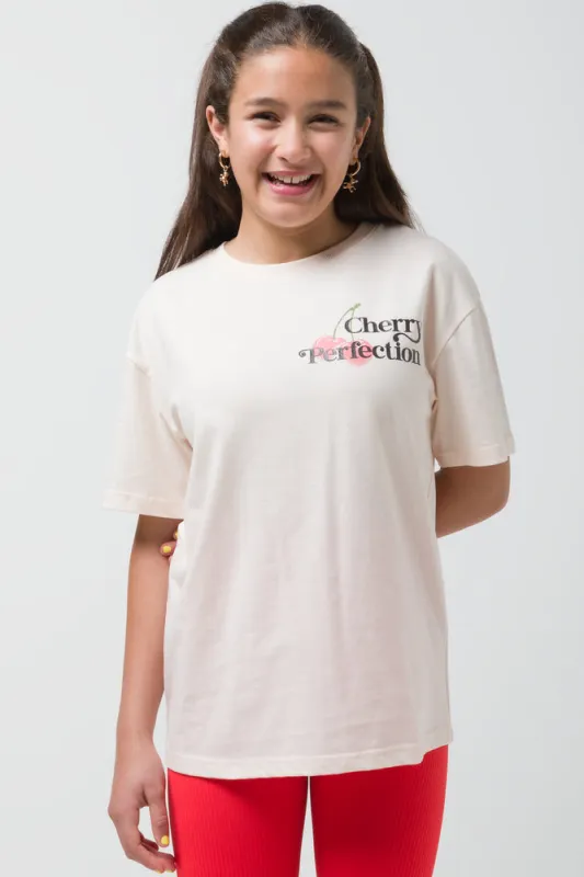 Oversized T-shirt Cherry Perfection Paste sold by Ackermas