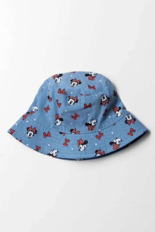 Minnie Mouse Bucket Hat Blue sold by Ackermas