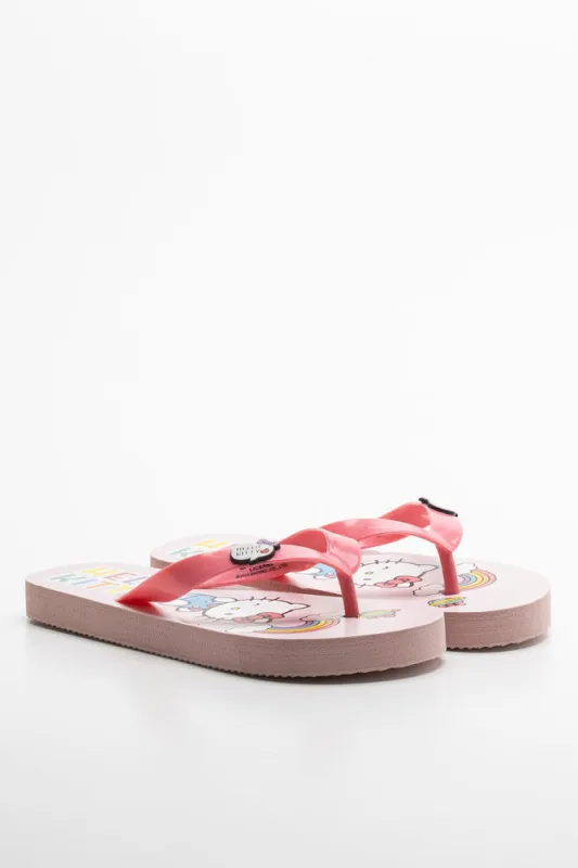 Hello Kitty Flip Flop Pink sold by Ackermas