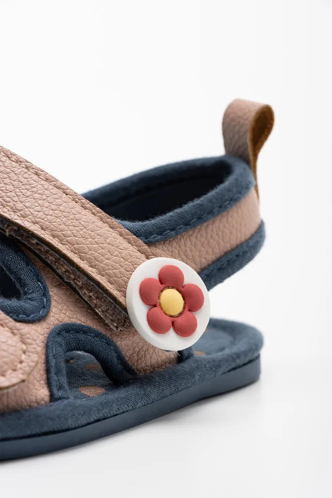 Flower Adventure Sandal Brown sold by Ackermas product image thumbnail 4