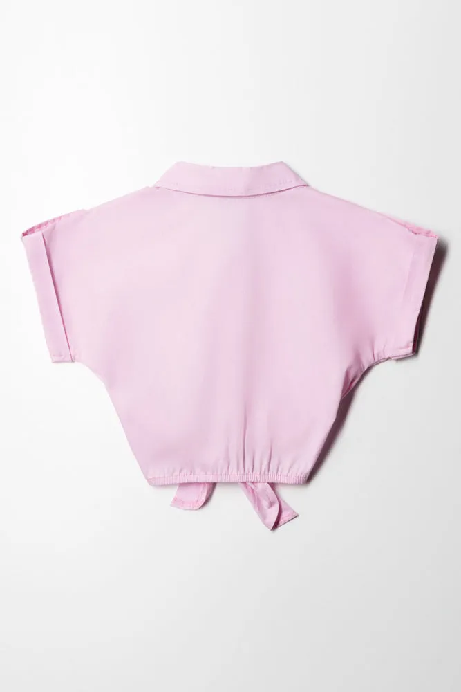 Resort Shirt Pocket Detail Pink sold by Ackermas product image thumbnail 3
