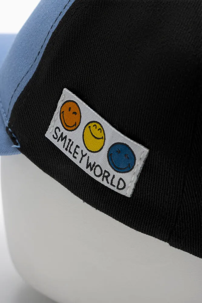 SmileyWorld Peak Cap Black And Blue sold by Ackermas product image thumbnail 4