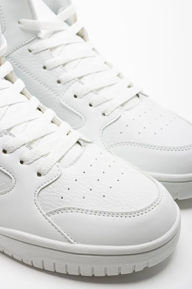 Skate High Top Sneaker White sold by Ackermas product image thumbnail 3