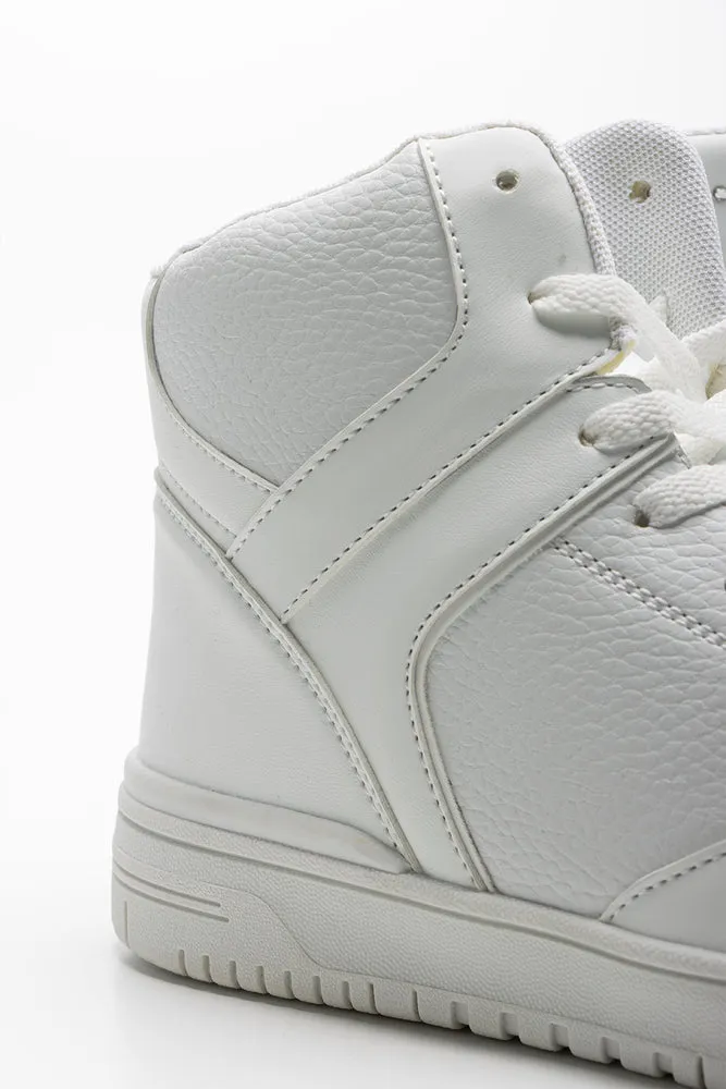 Skate High Top Sneaker White sold by Ackermas product image thumbnail 4