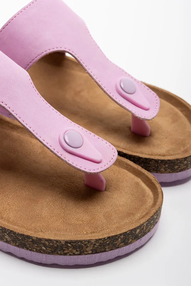 Thong Cork Sandal Pink sold by Ackermas product image thumbnail 3