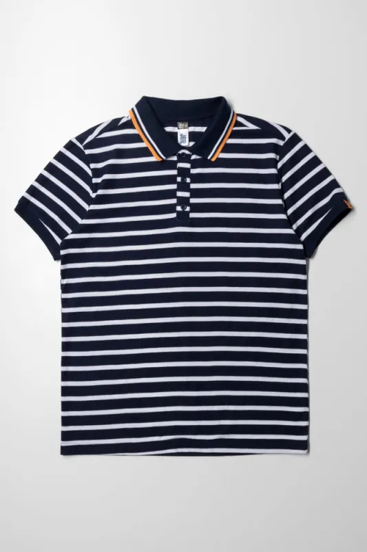 Golfer Stripe Navy sold by Ackermas