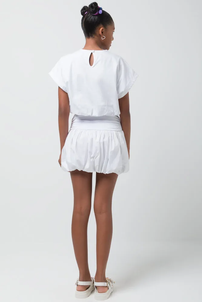 Bubble Skirt White sold by Ackermas product image thumbnail 4