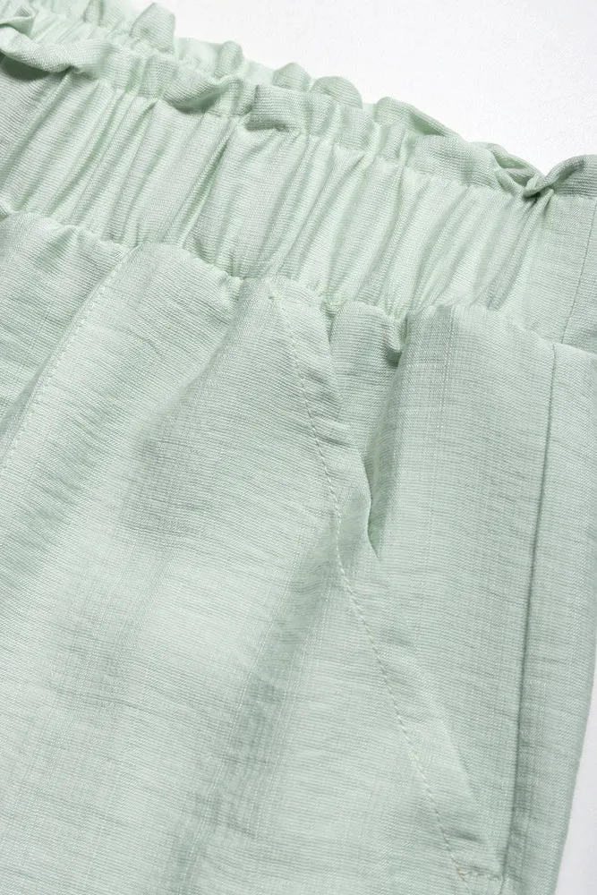 Pull On Woven Short Misty Jade sold by Ackermas product image thumbnail 2