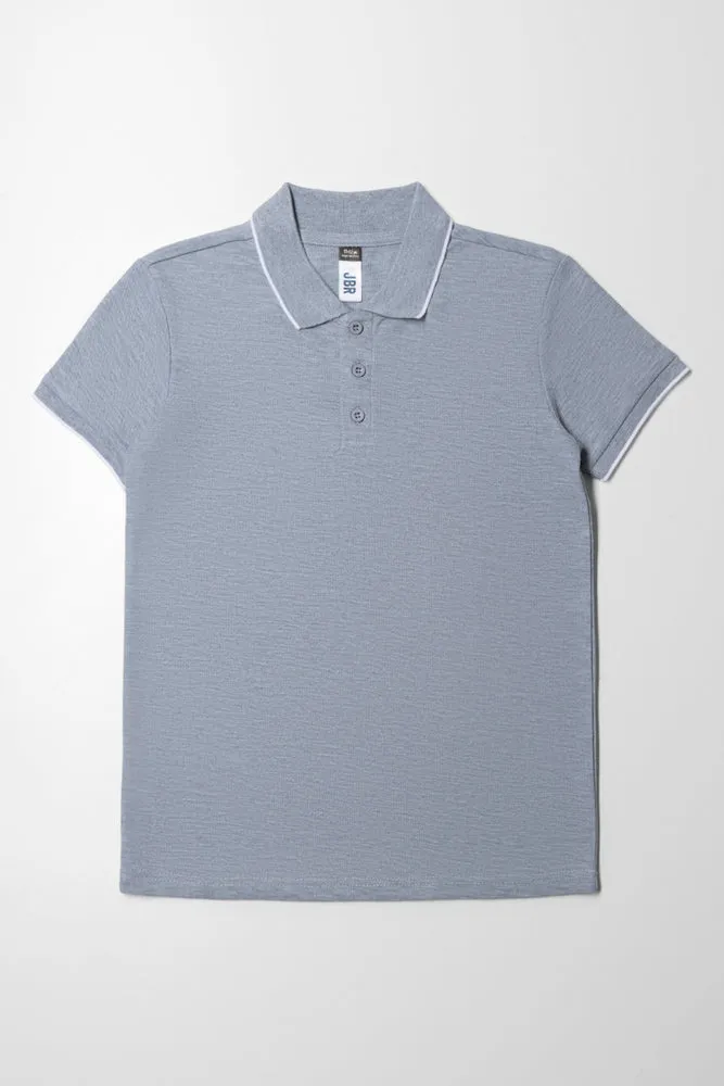 Short Sleeve Golfer Grey sold by Ackermas