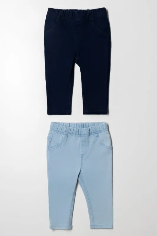 2 Pack Jeggings Blue sold by Ackermas