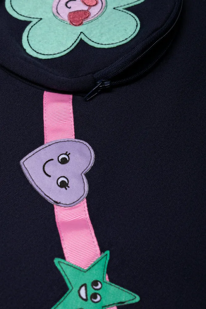 High Neck Tracktop Navy sold by Ackermas product image thumbnail 2