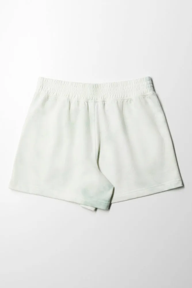 Pull On Shorts Tie Tye Misty Sage sold by Ackermas product image thumbnail 3