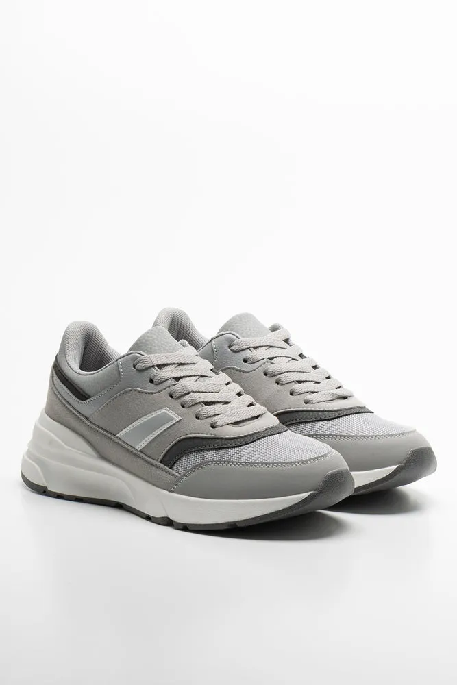 Retro Trainer Grey sold by Ackermas