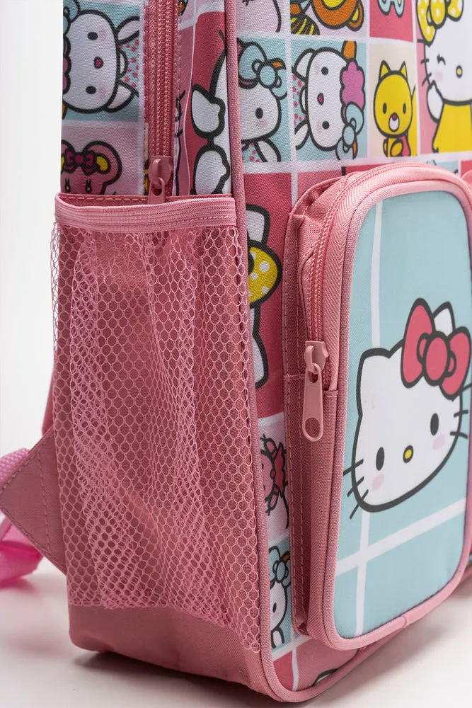Hello Kitty Double Pocket Backpack Multi sold by Ackermas product image thumbnail 5