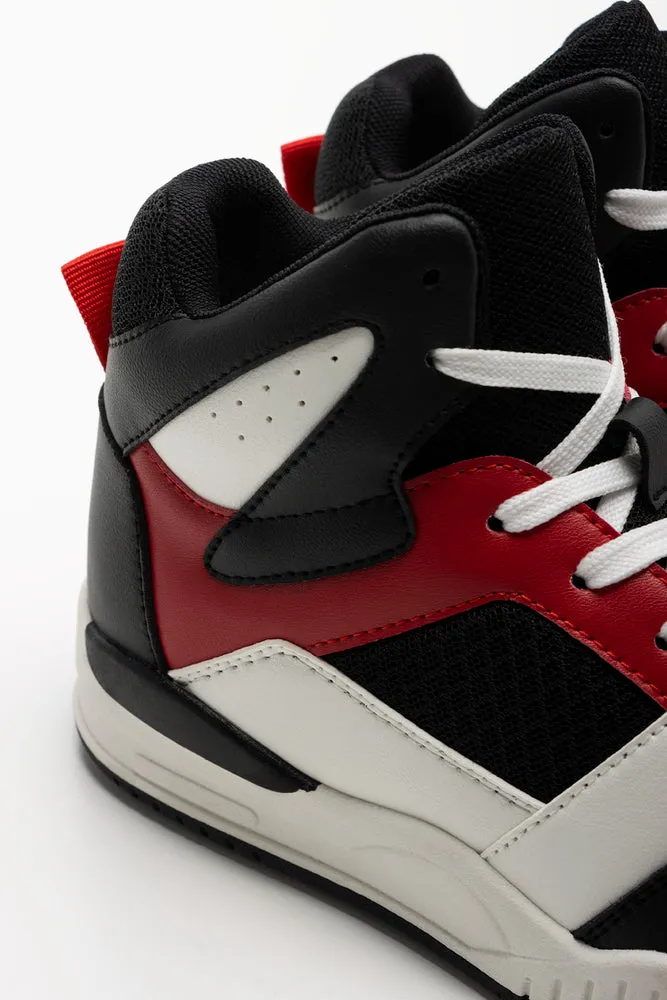 Basketball High Top Sneaker Multi sold by Ackermas product image thumbnail 4