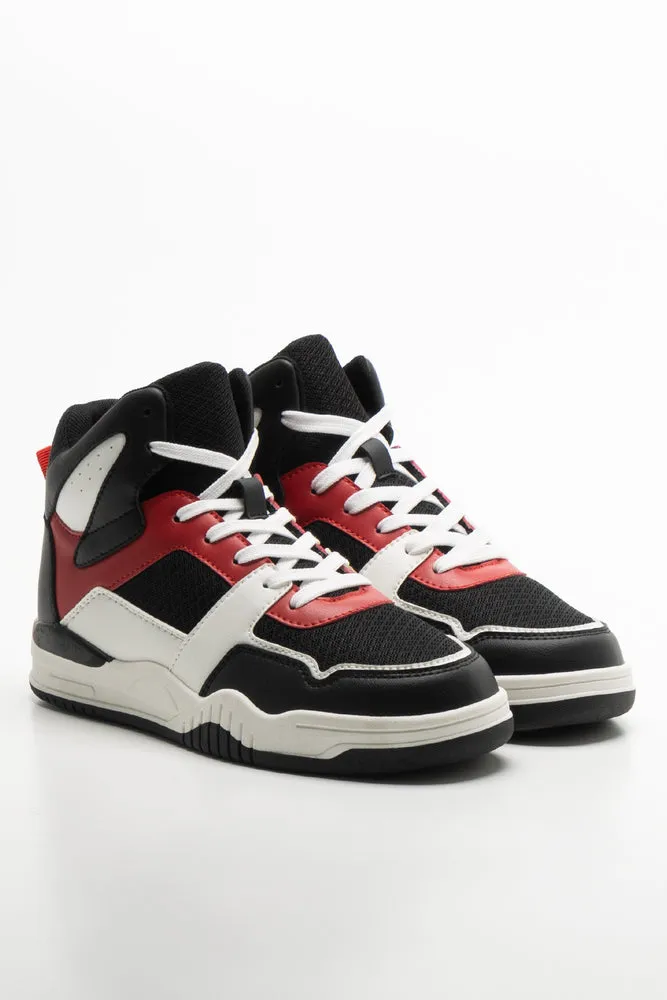 Basketball High Top Sneaker Multi sold by Ackermas