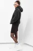 Hooded Puffer Jacket Black sold by Ackermas