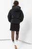 Hooded Puffer Jacket Black sold by Ackermas