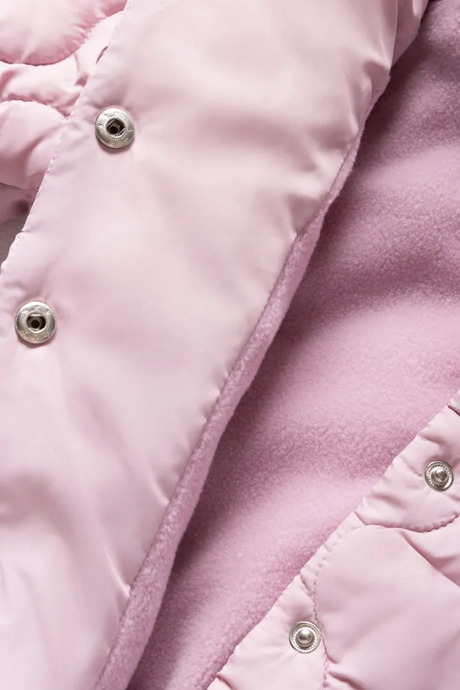 Quilted Hooded Jacket Pink sold by Ackermas product image thumbnail 2