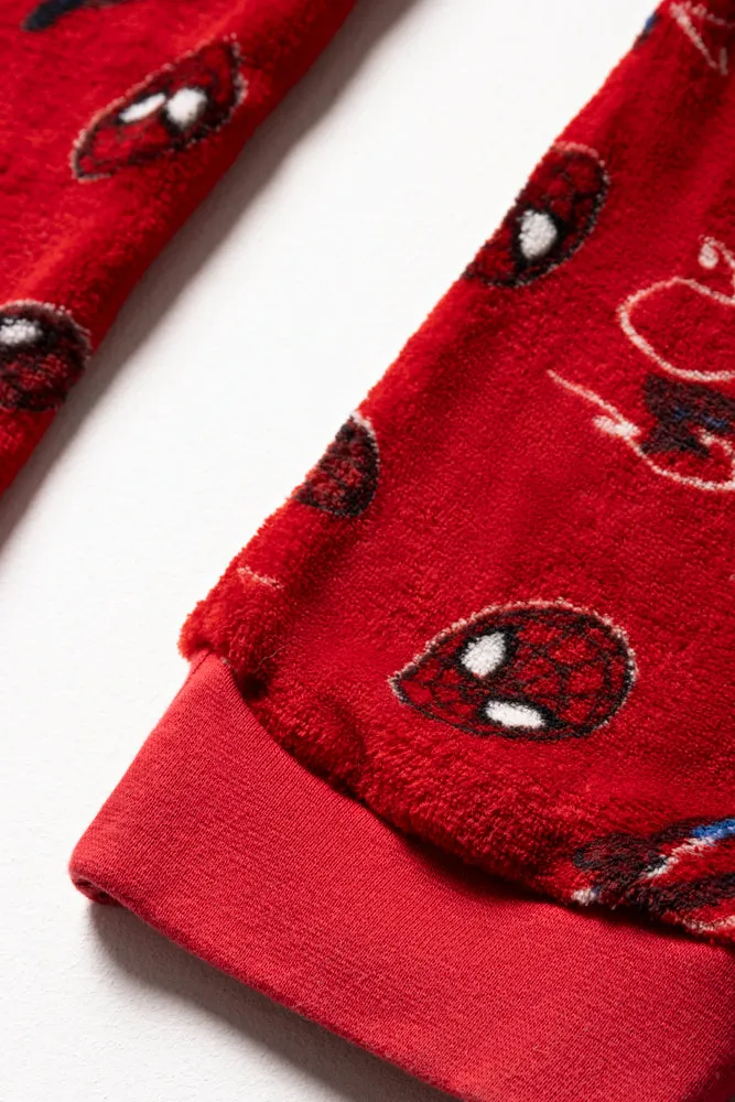 Spider-Man Long Sleeve Pyjamas Navy & Red sold by Ackermas product image thumbnail 3