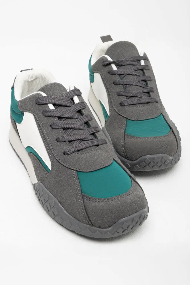 Chunky Retro Trainer Grey sold by Ackermas