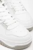 Chunky High Top Sneaker White sold by Ackermas