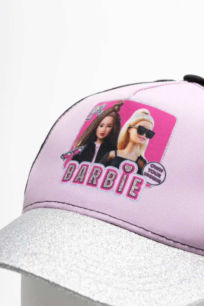Barbie Peak Cap & Sunglasses Set Pink sold by Ackermas product image thumbnail 2