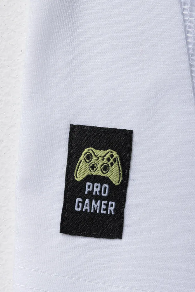 Tuxedo Back Short Sleeve T-Shirt White sold by Ackermas product image thumbnail 3