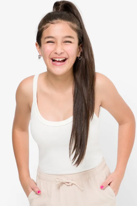 Seamless Vest White sold by Ackermas