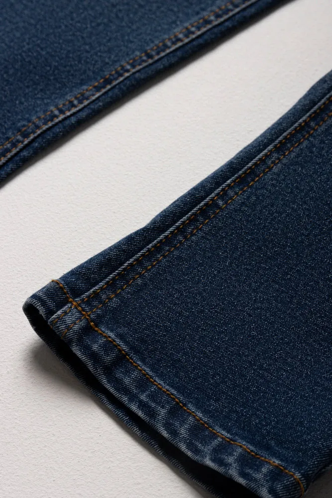 Skinny Denim Jeans Dark Blue sold by Ackermas product image thumbnail 2