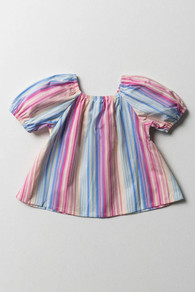 Stripe Bow Top Multi sold by Ackermas product image thumbnail 3