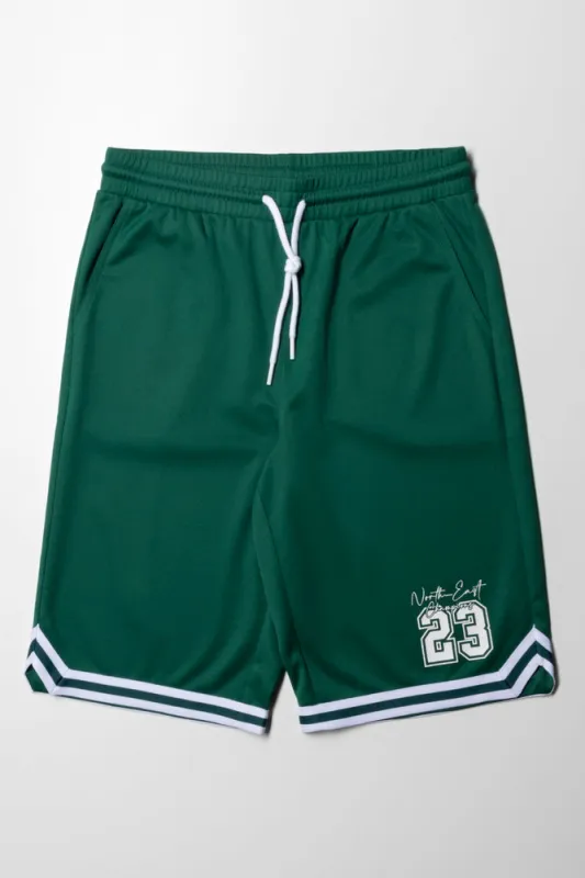 Basketball Knit Shorts Green sold by Ackermas