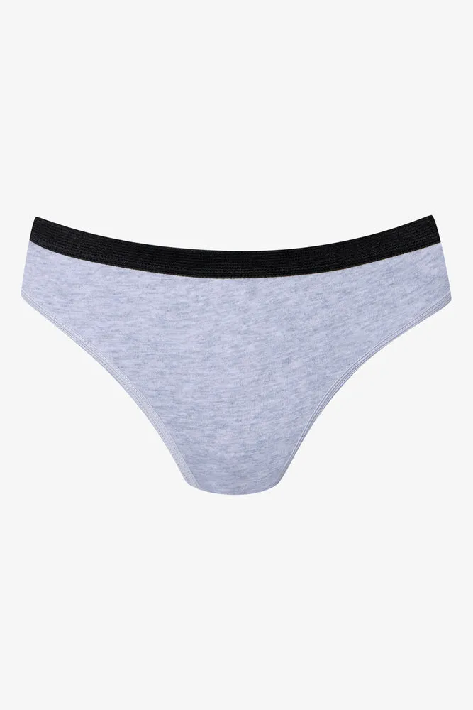 3 Pack Bikini Panties Black, Grey And Pink sold by Ackermas product image thumbnail 2