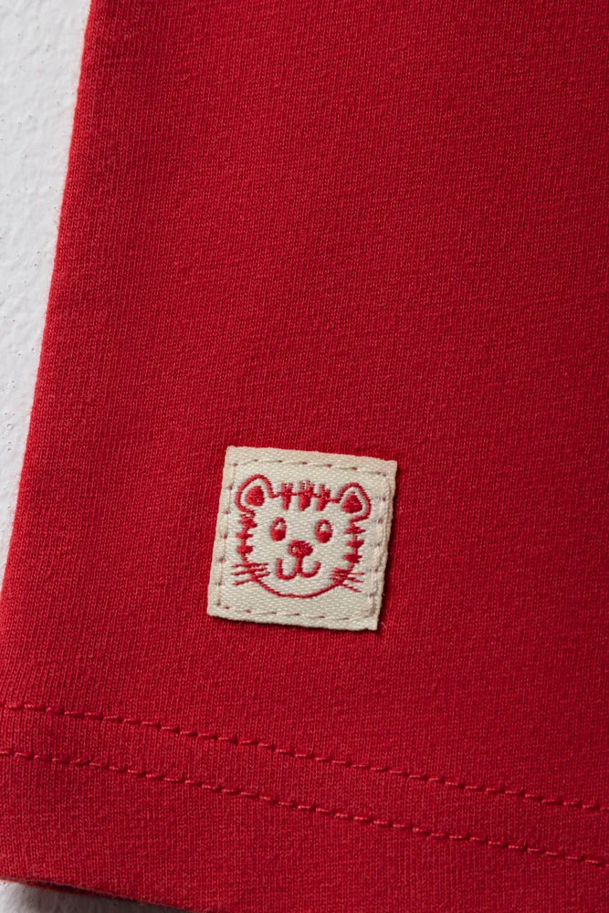 Short Sleeve T-Shirt Red sold by Ackermas product image thumbnail 3