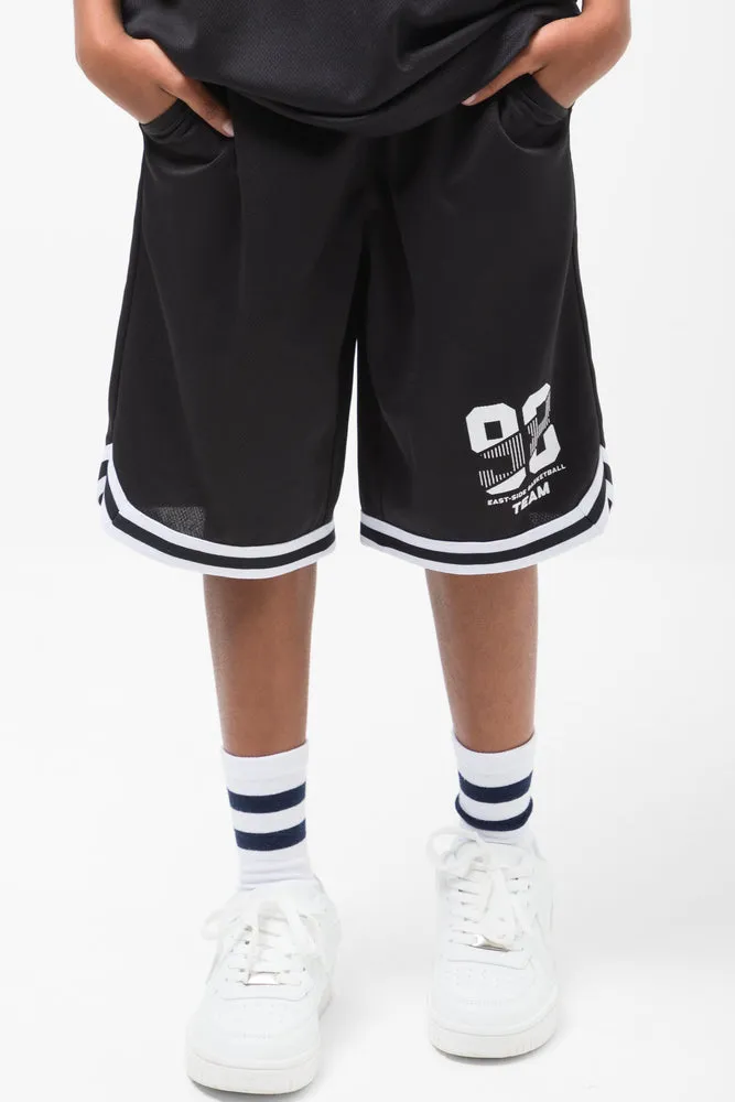 Basketball Shorts Black sold by Ackermas product image thumbnail 2