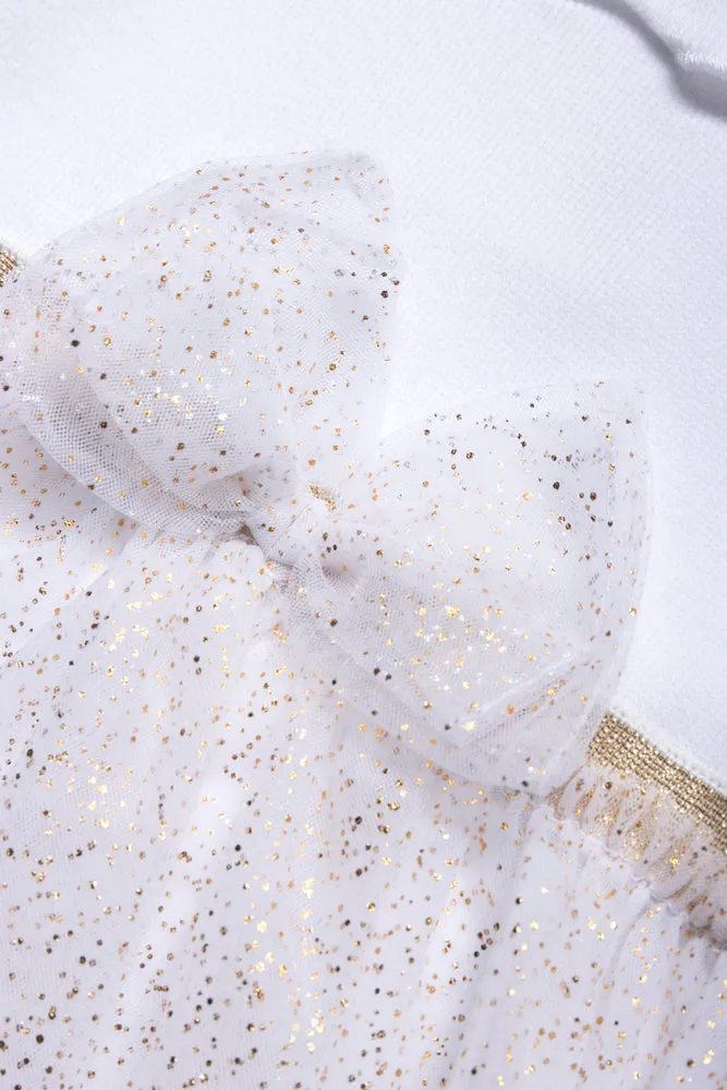 Tiered Dress White sold by Ackermas product image thumbnail 3