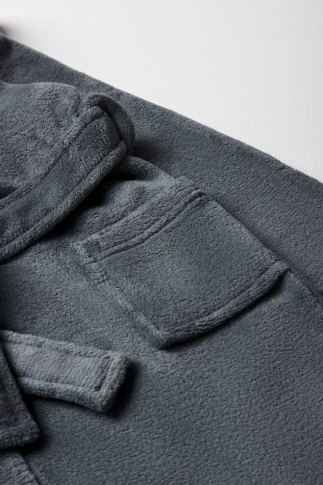 Coral Fleece Gown Grey sold by Ackermas product image thumbnail 2