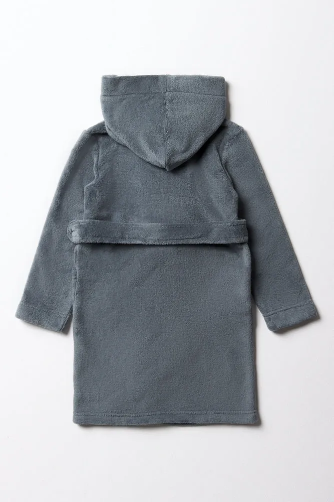 Coral Fleece Gown Grey sold by Ackermas product image thumbnail 3