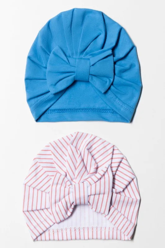 Turbans 2 Pack Blue sold by Ackermas